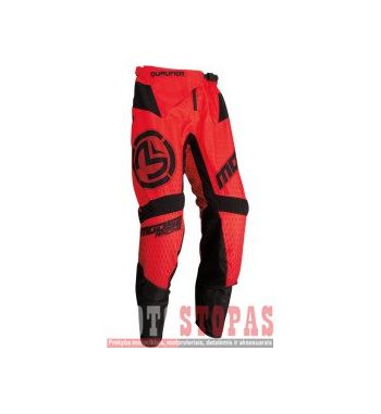 MOOSE RACING SOFT-GOODS Kelnės Black/Red - 36