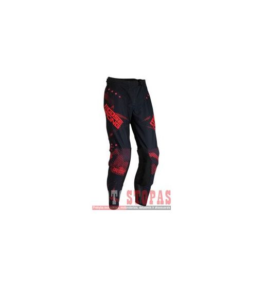 MOOSE RACING SOFT-GOODS Kelnės Red/Black - 28