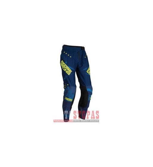 MOOSE RACING SOFT-GOODS Kelnės Navy/Hi-Vis - 34