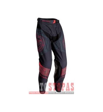 MOOSE RACING SOFT-GOODS Kelnės Black/Red - 28