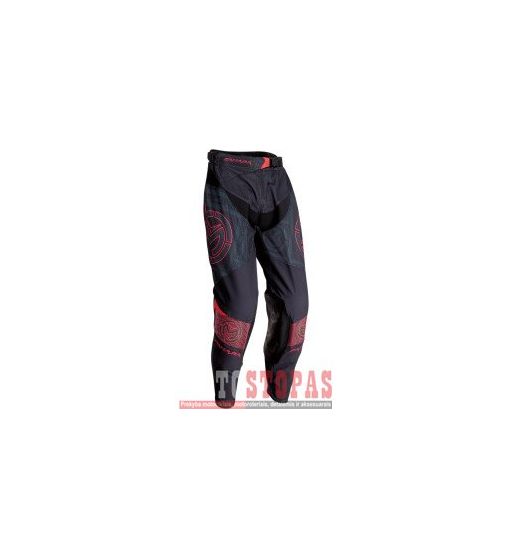 MOOSE RACING SOFT-GOODS Kelnės Black/Red - 28