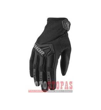 THOR Pirštinės  BLACK MEDIUM