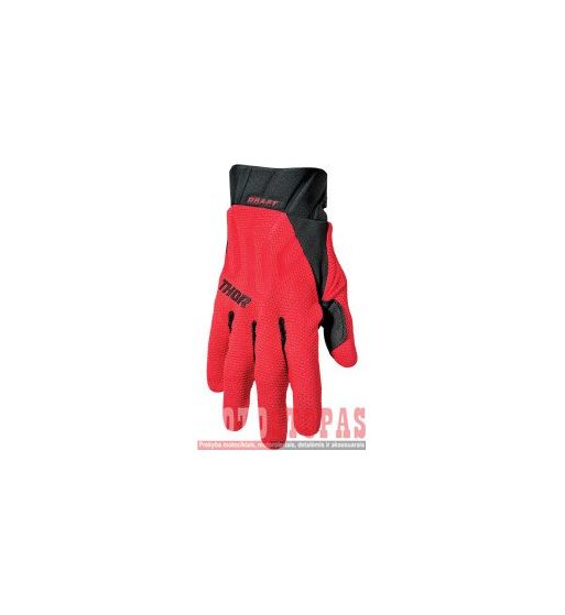 THOR Pirštinės  RED/BLACK XL
