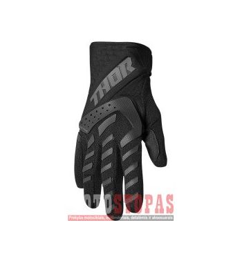 THOR Pirštinės BLACK XL