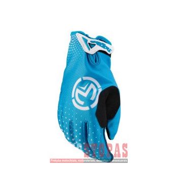 MOOSE RACING SOFT-GOODS Pirštinės BLUE XS