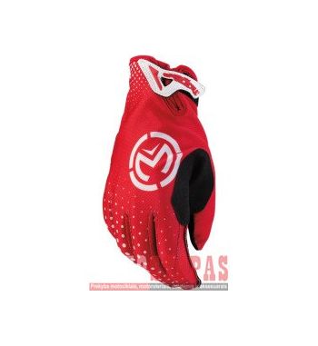 MOOSE RACING SOFT-GOODS Pirštinės RED SM