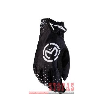 MOOSE RACING SOFT-GOODS Pirštinės SX1 BLACK 2X