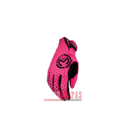 MOOSE RACING SOFT-GOODS Pirštinės SX1 PINK SM