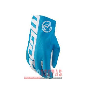 MOOSE RACING SOFT-GOODS Pirštinės BLUE 2X