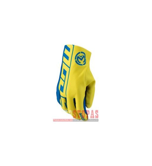 MOOSE RACING SOFT-GOODS Pirštinės BL/YL 3X