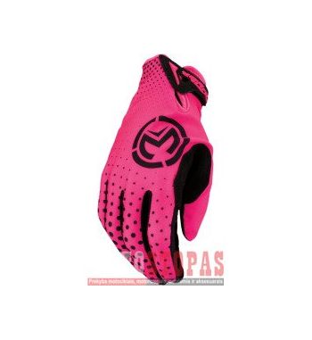 MOOSE RACING SOFT-GOODS Pirštinės PINK LG