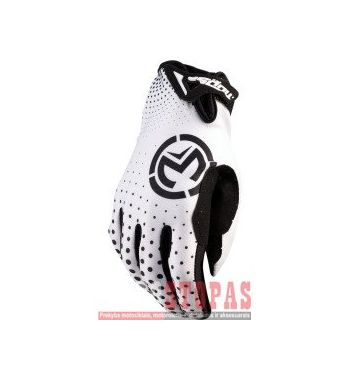 MOOSE RACING SOFT-GOODS Pirštinės  WH/BK MD