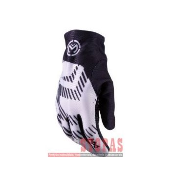 MOOSE RACING SOFT-GOODS Pirštinės WHITE MD