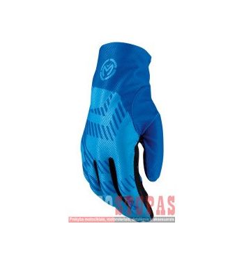 MOOSE RACING SOFT-GOODS Pirštinės BLUE XL