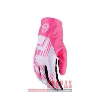 MOOSE RACING SOFT-GOODS Pirštinės PINK 3X