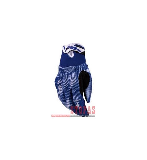 MOOSE RACING SOFT-GOODS Pirštinės  BLUE 3X