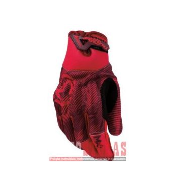 MOOSE RACING SOFT-GOODS Pirštinės RD/BK 2X