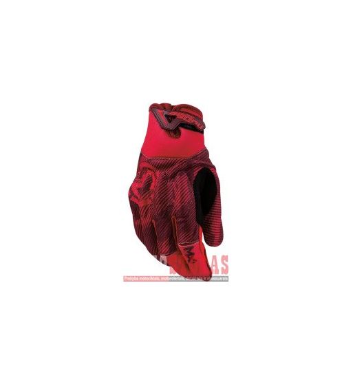 MOOSE RACING SOFT-GOODS Pirštinės RD/BK XL