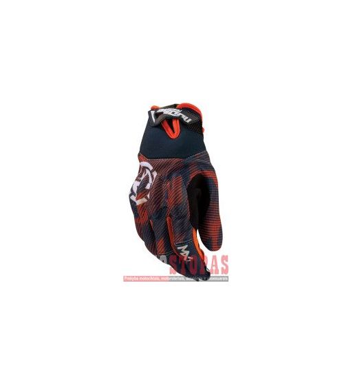 MOOSE RACING SOFT-GOODS Pirštinės  GY/OR 2X