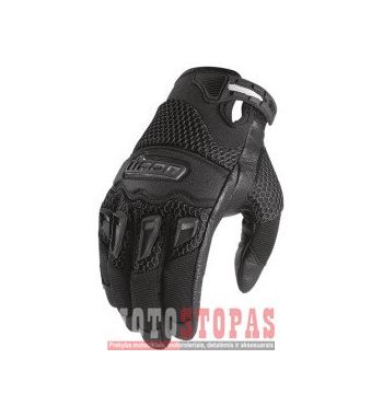 ICON  Pirštinės BLACK 4X 