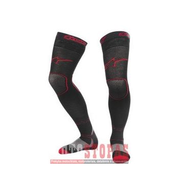 ALPINESTARS(MX) Kojinės BLACK/RED L-2XL