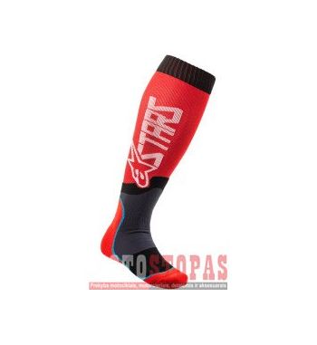 ALPINESTARS(MX) Kojinės RD/WT L/2XL