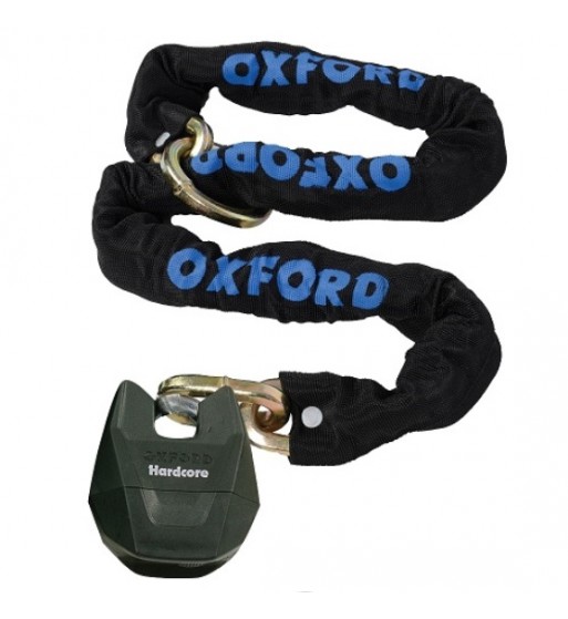 APSAUGA NUO VAGYSTĖS OXFORD HardcoreXL LoopChain 1.5mtr x12mm SQ
