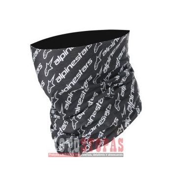 ALPINESTARS (CASUALS) KAKLO APSAUGA NUO VĖJO Black| White