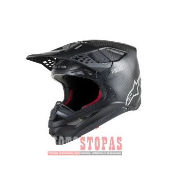 ALPINESTARS (MX) Šalmas Juoda| Baltas
