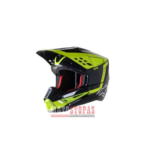 ALPINESTARS(MX) Šalmas BLK/YL XL