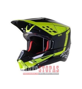 ALPINESTARS(MX) Šalmas  BLK/YL XS 