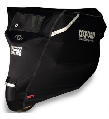 MOTOCIKLO UŽVALKALAS ATSPARUS VANDENIUI OXFROD PROTEX STRETCH Outdoor SPALVA JUODA DYDIS L