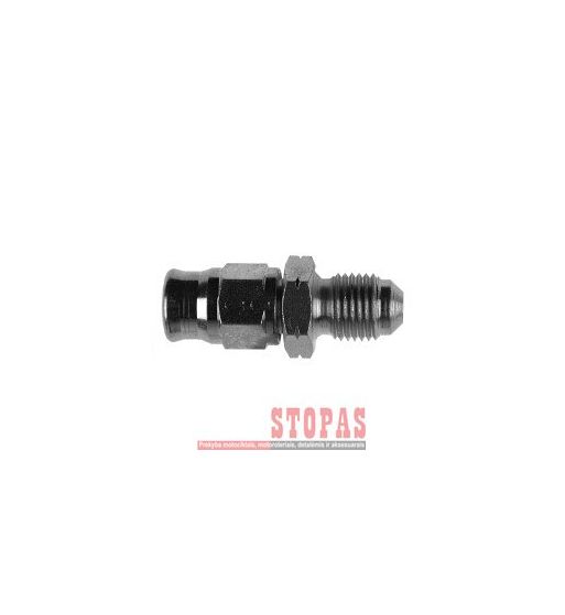 GOODRIDGE FITTING STRAIGHT STAINLESS-STEEL -03 M10x1,25 MALE CONVEX SEAT