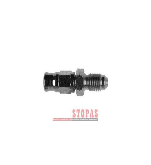 GOODRIDGE FITTING STRAIGHT STAINLESS-STEEL -03 M10x1,25 MALE CONVEX SEAT