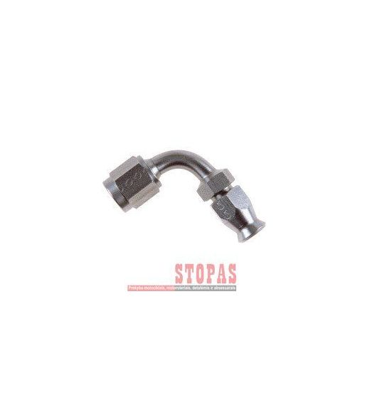 GOODRIDGE FITTING STAINLESS-STEEL 90° SWEPT TUBE -03 FEMALE CONCAVE SEAT 3/8x24 JIC/UNF