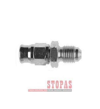 GOODRIDGE FITTING STRAIGHT -03 CHROME MALE CONVEX SEAT M10x1,00