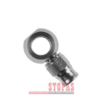 GOODRIDGE BANJO FITTING STAINLESS-STEEL STRAIGHT SHORT -02 3/8" Ø 10mm