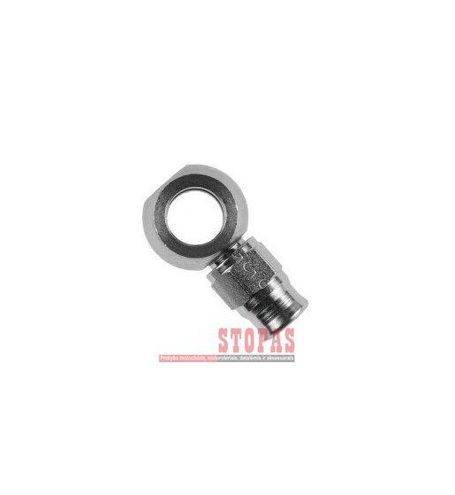 GOODRIDGE BANJO FITTING STAINLESS-STEEL STRAIGHT SHORT -02 3/8" Ø 10mm