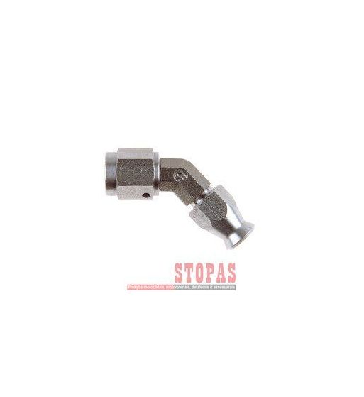 GOODRIDGE FITTING STAINLESS-STEEL FORGED 45° -03 FEMALE CONCAVE SEAT 3/8x24 JIC/UNF
