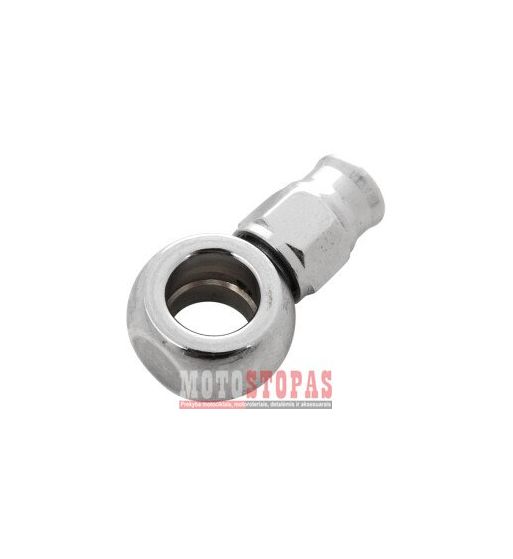 GOODRIDGE BANJO FITTING STAINLESS-STEEL STRAIGHT SHORT CHROME -03 HOLE-Ø 10mm