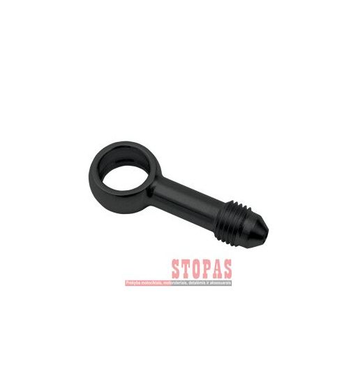 GOODRIDGE BANJO FITTING STRAIGHT -03 HOLE-Ø 11mm MALE 3/8x24 JIC/UNF STEEL BLACK