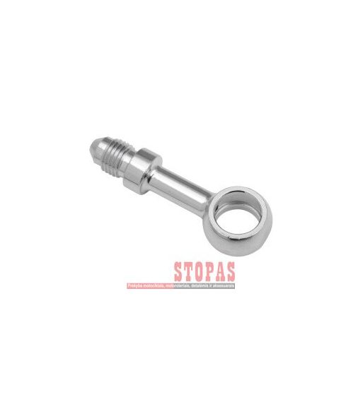 GOODRIDGE BANJO FITTING STRAIGHT -03 HOLE-Ø 11mm MALE 3/8x24 JIC/UNF STEEL CHROME