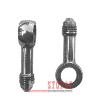 GOODRIDGE BANJO FITTING STAINLESS-STEEL STRAIGHT -03 HOLE-Ø 10mm MALE 3/8x24 JIC/UNF