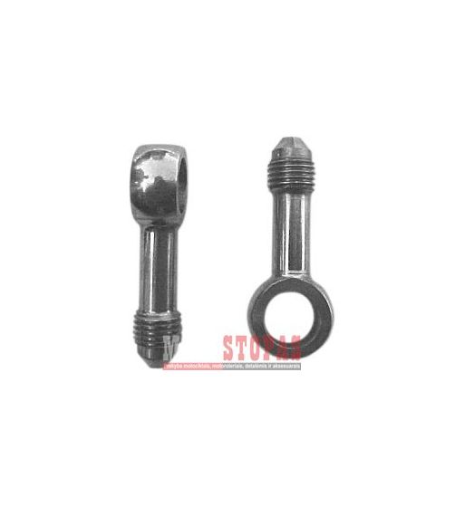 GOODRIDGE BANJO FITTING STAINLESS-STEEL STRAIGHT -03 HOLE-Ø 10mm MALE 3/8x24 JIC/UNF