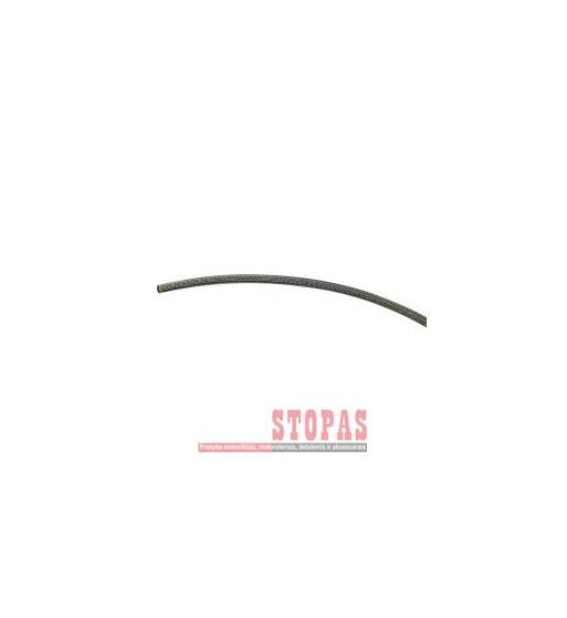 GOODRIDGE HOSE 600-03 TEFLON/STAINLESS-STEEL CLEAR-COATED INNER-Ø 3,5mm LENGTH 2m