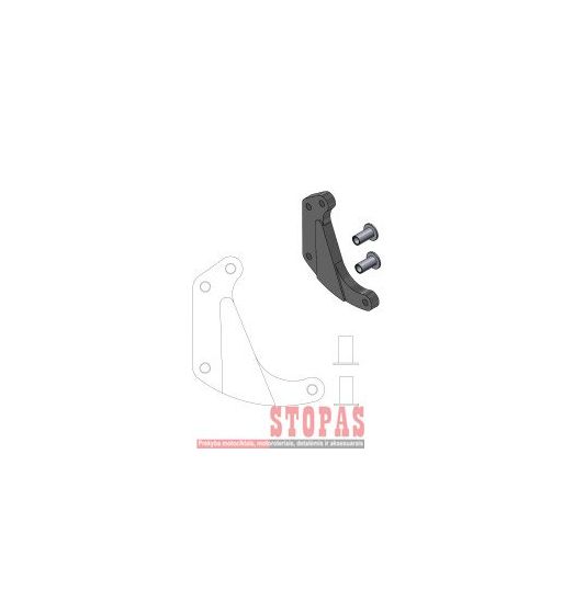 MOTO-MASTER BRAKE CALIPER RELOCATION BRACKET SM RACING 320mm