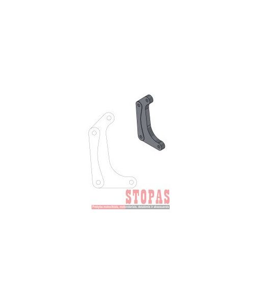 MOTO-MASTER RELOCATION BRACKET BRAKE CALIPER SM RACING 320MM