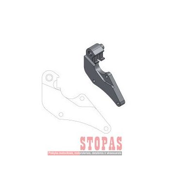 MOTO-MASTER RELOCATION BRACKET BRAKE CALIPER SM STREET 320MM 