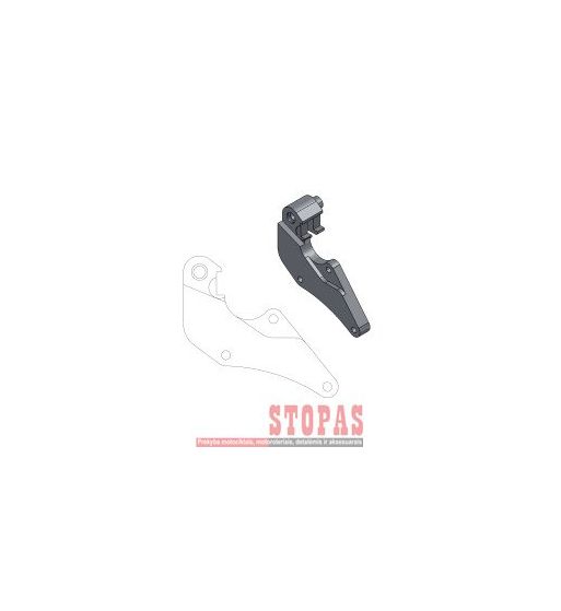 MOTO-MASTER RELOCATION BRACKET BRAKE CALIPER SM STREET 320MM 