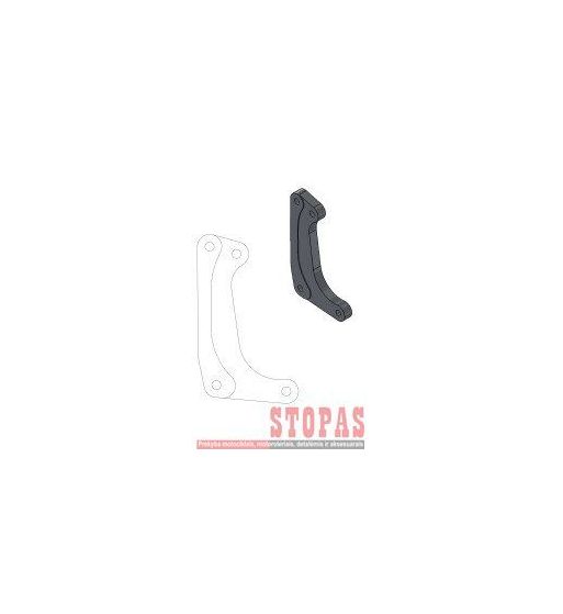 MOTO-MASTER RELOCATION BRACKET BRAKE CALIPER SM RACING 320MM